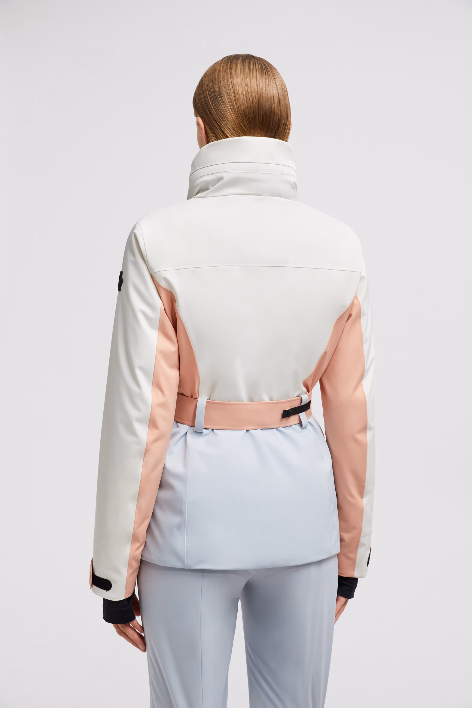 Chaqueta de esquí acolchada Hainets Mujer Verde Claro Moncler 5